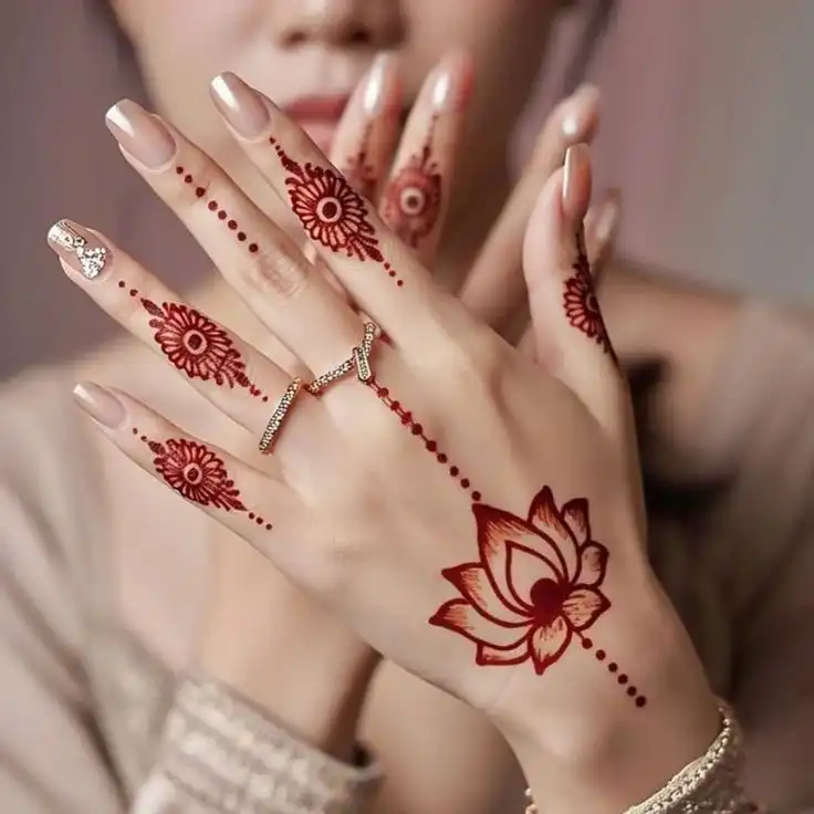 mehendi design simple and easy